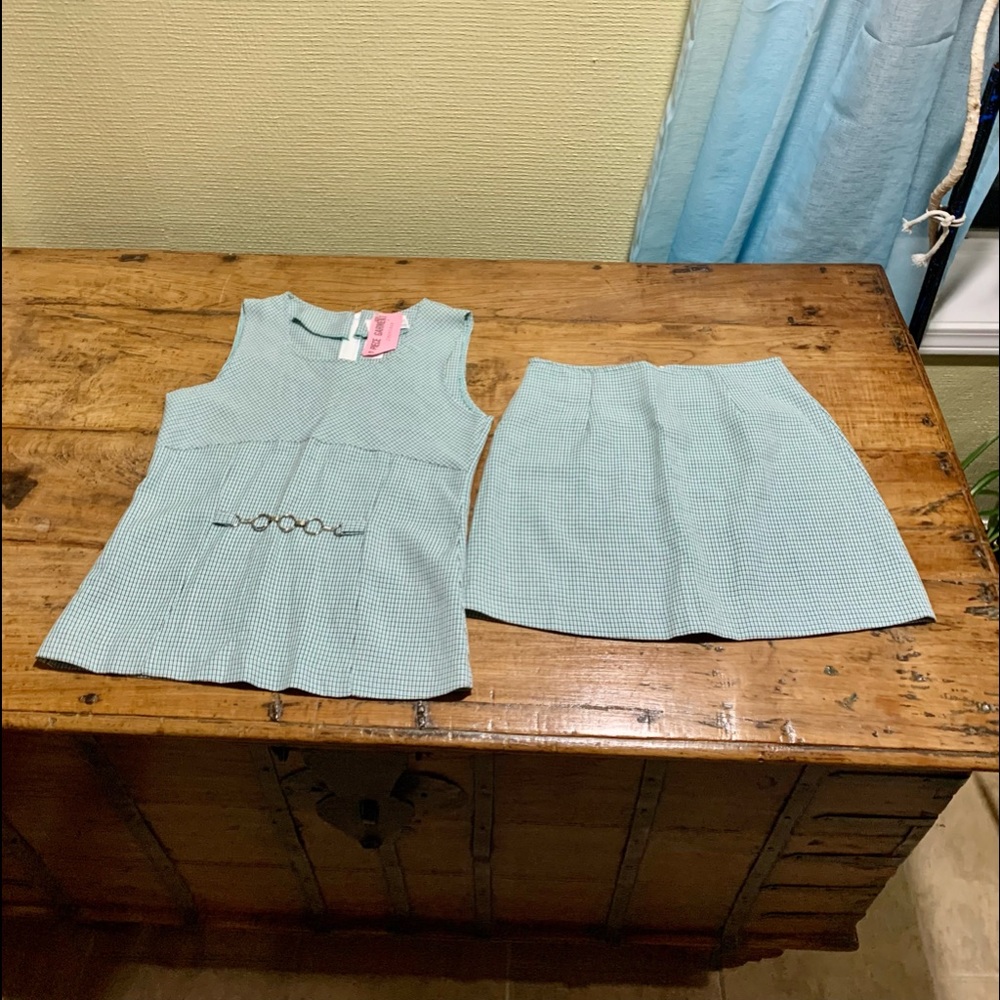 XOXO New 2Pc Tweed Skirt Set